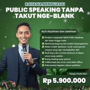pelatihan public speaking