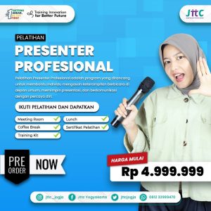 Pelatihan Presenter Profesional