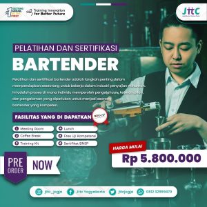 Pelatihan dan Sertifikasi Bartender