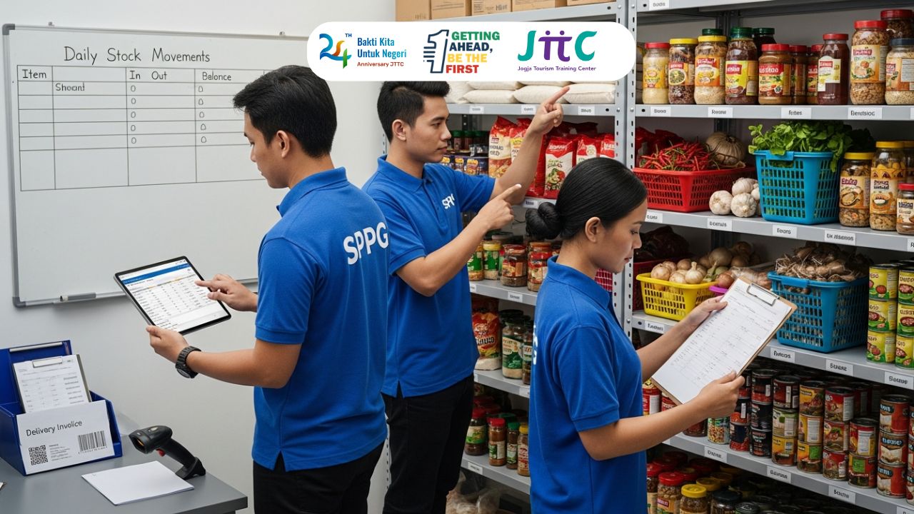 Sistem Pencatatan Stok Bahan Makanan di SPPG