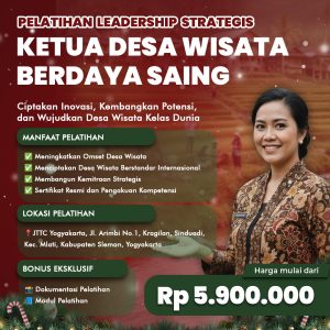 pelatihan leadership ketua desa wisata