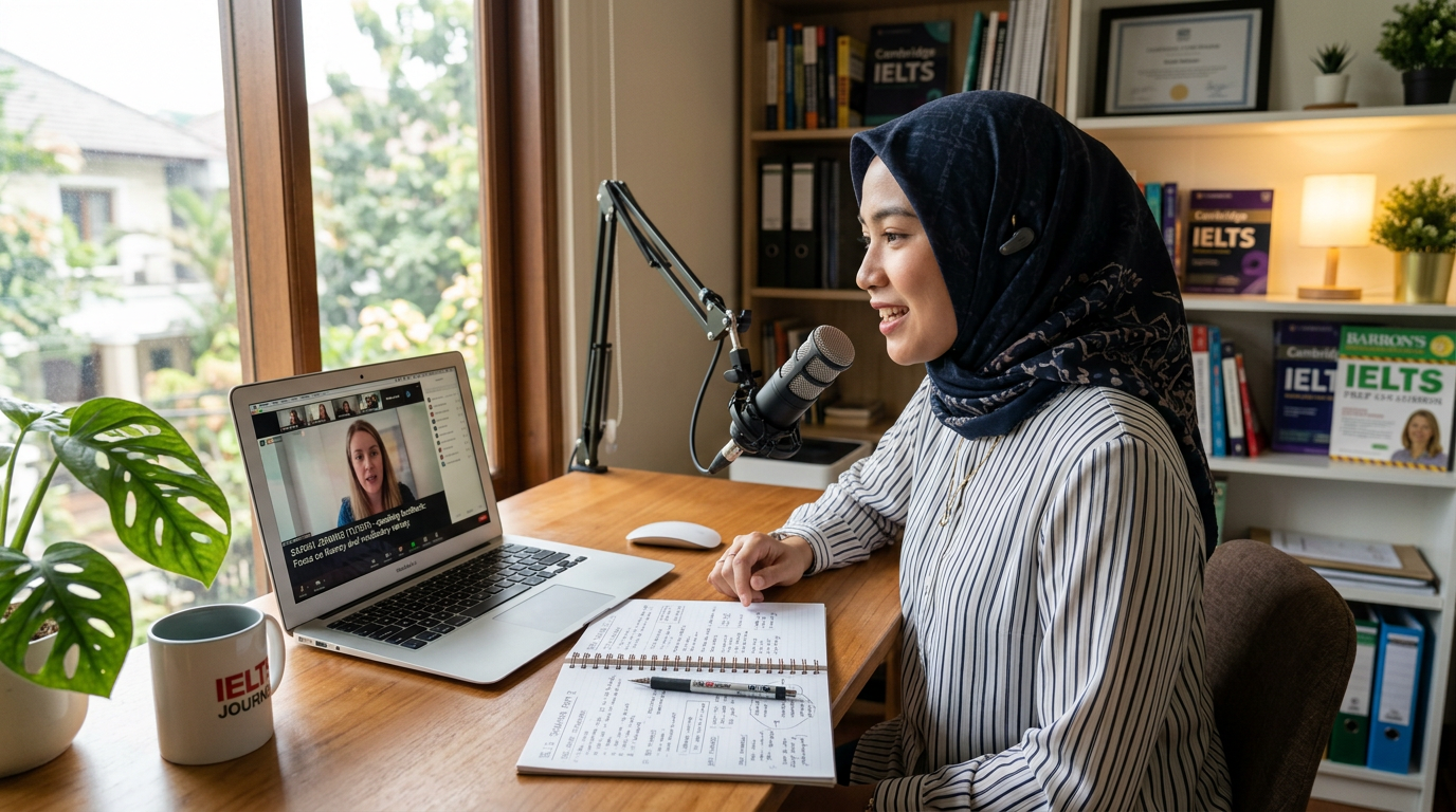 Pelatihan IELTS Online Target Band 7