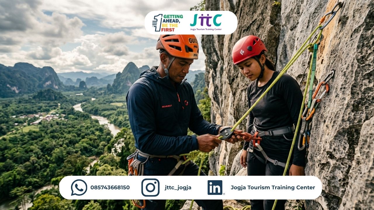 Pemandu Panjat Tebing Ahli