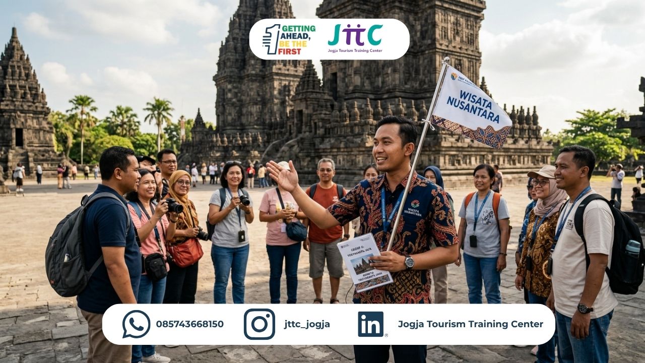 Pelatihan dan Sertifikasi BNSP Pemimpin Perjalanan Wisata Nasional