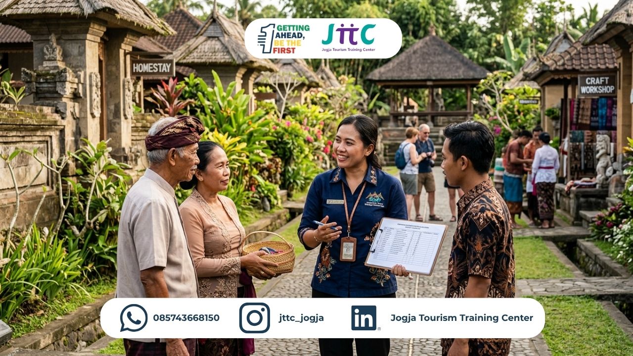Pelatihan dan Sertifikasi BNSP Okupasi Bidang Pengelola Desa Wisata Koordinator Operasional
