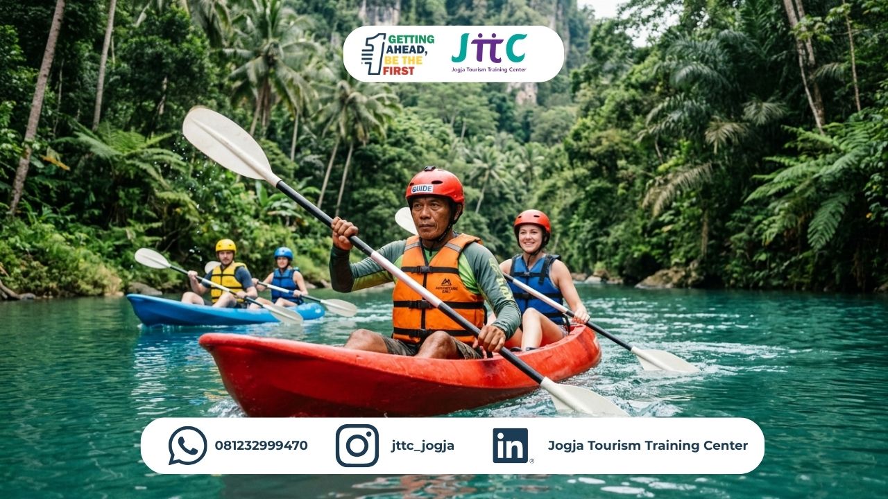 Pelatihan & Sertifikasi BNSP Okupasi Senior Guide Kayaking